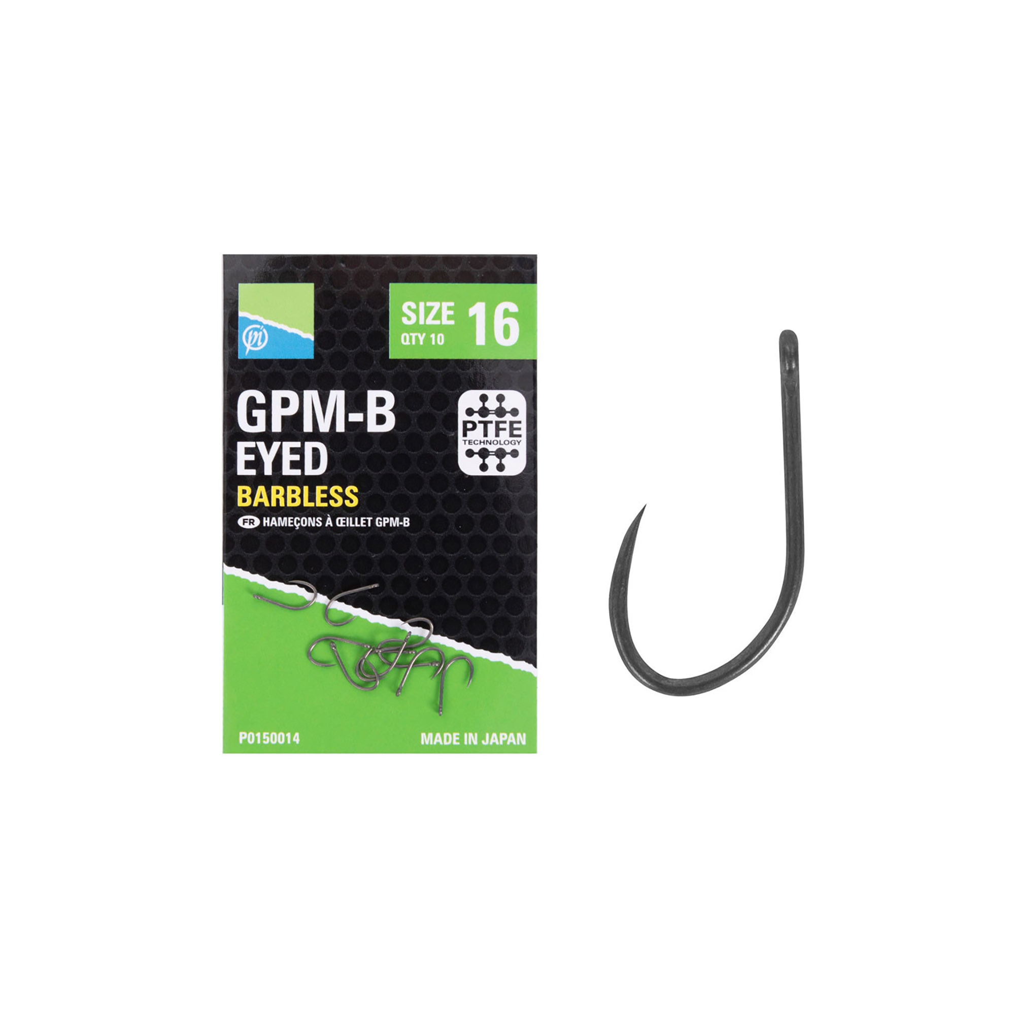Ami GPM-B PRESTON Eyed Barbless (occhiello) PRESTON