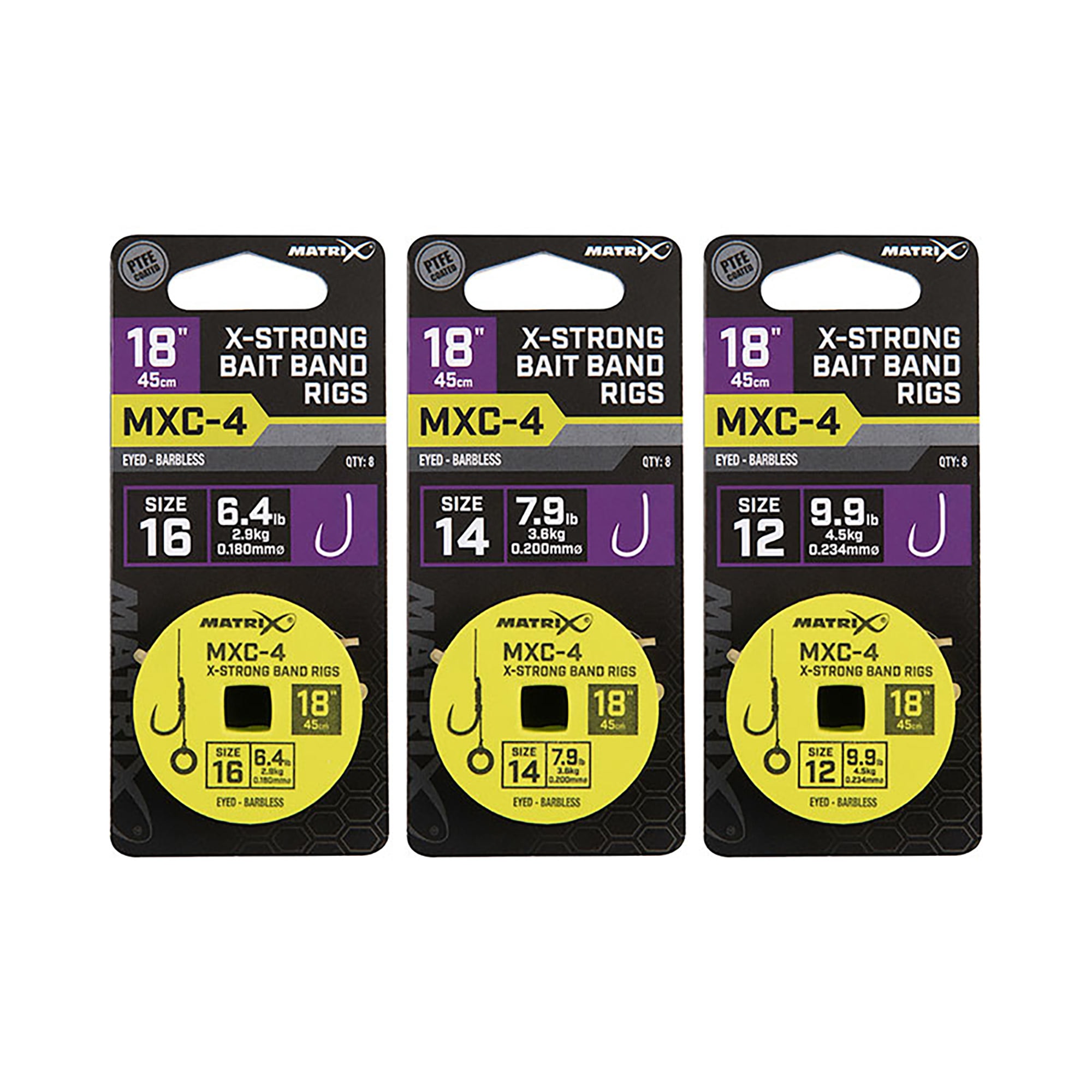 Ami hair Rig MXC-4 (Bait Band Rigs) MATRIX 45cm