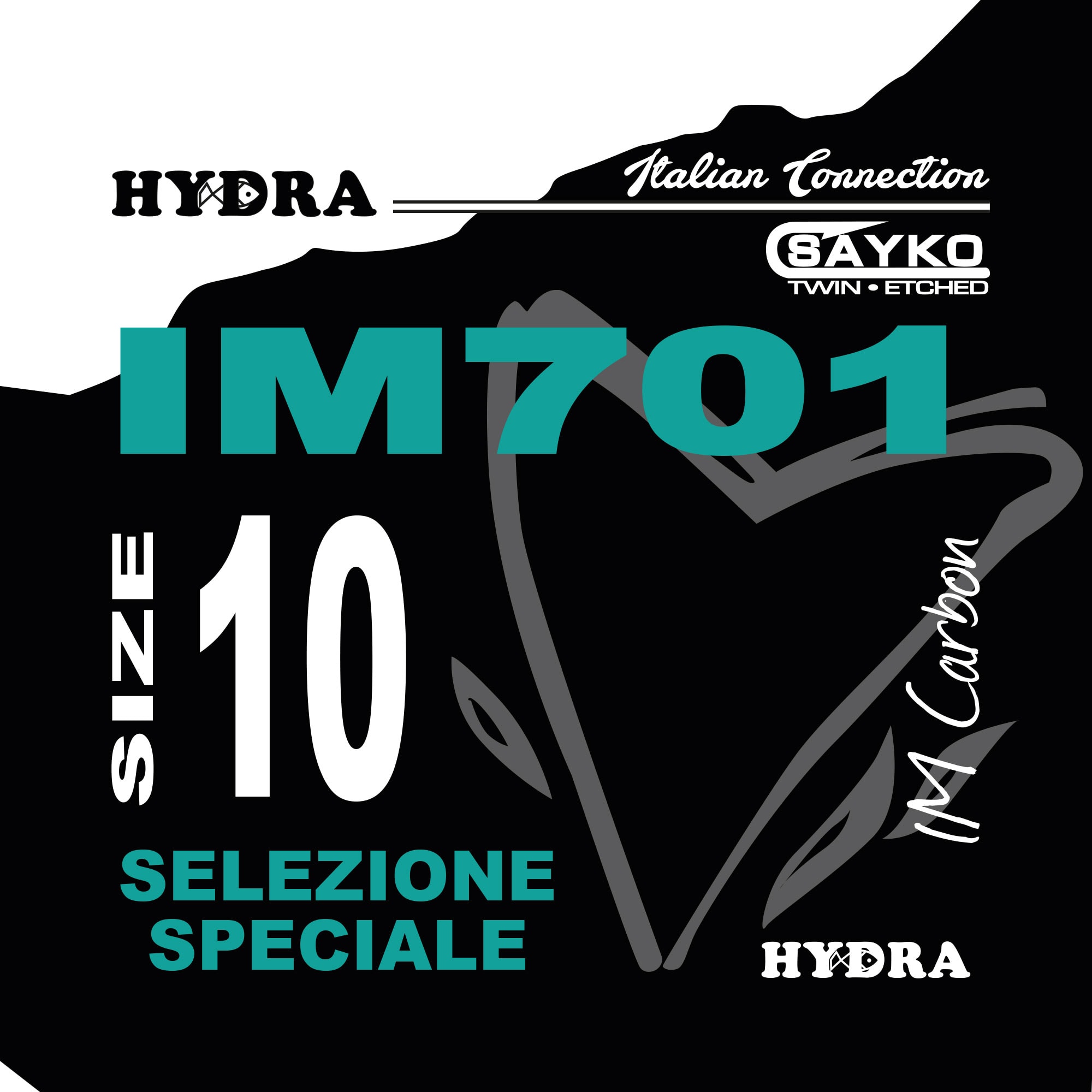 AMI HYDRA serie IM701 Black Nickel (20pz)