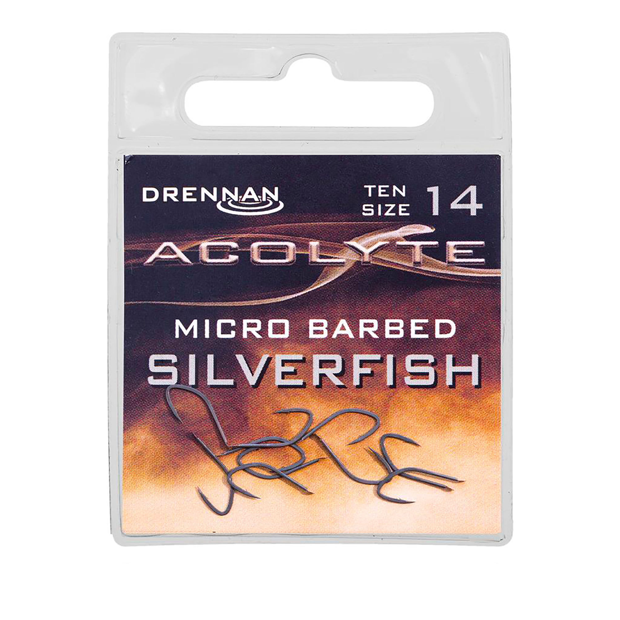 Ami DRENNAN Micro Barbed ACOLYTE Silver Fish