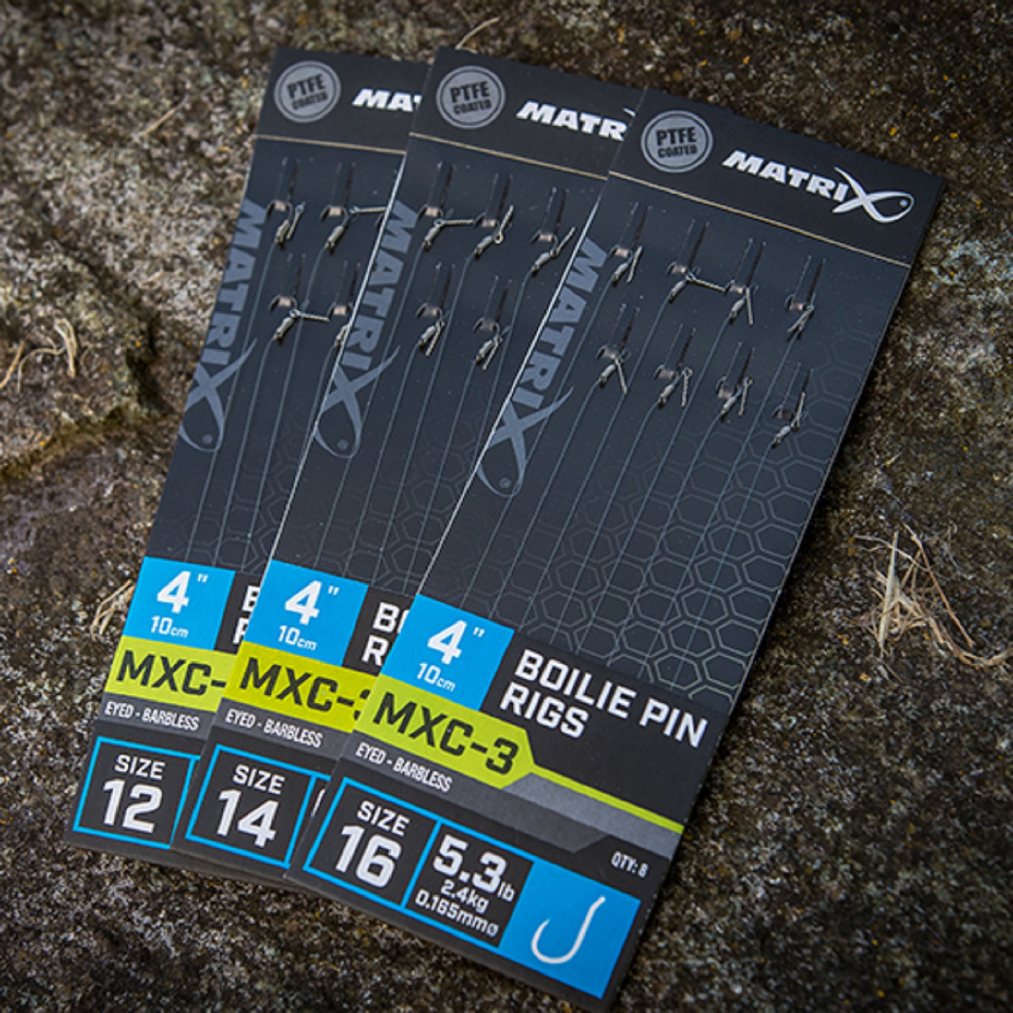 Ami hair Rig MXC-3 (Boile Pin Rigs - Baionetta) MATRIX 10cm - immagine 4