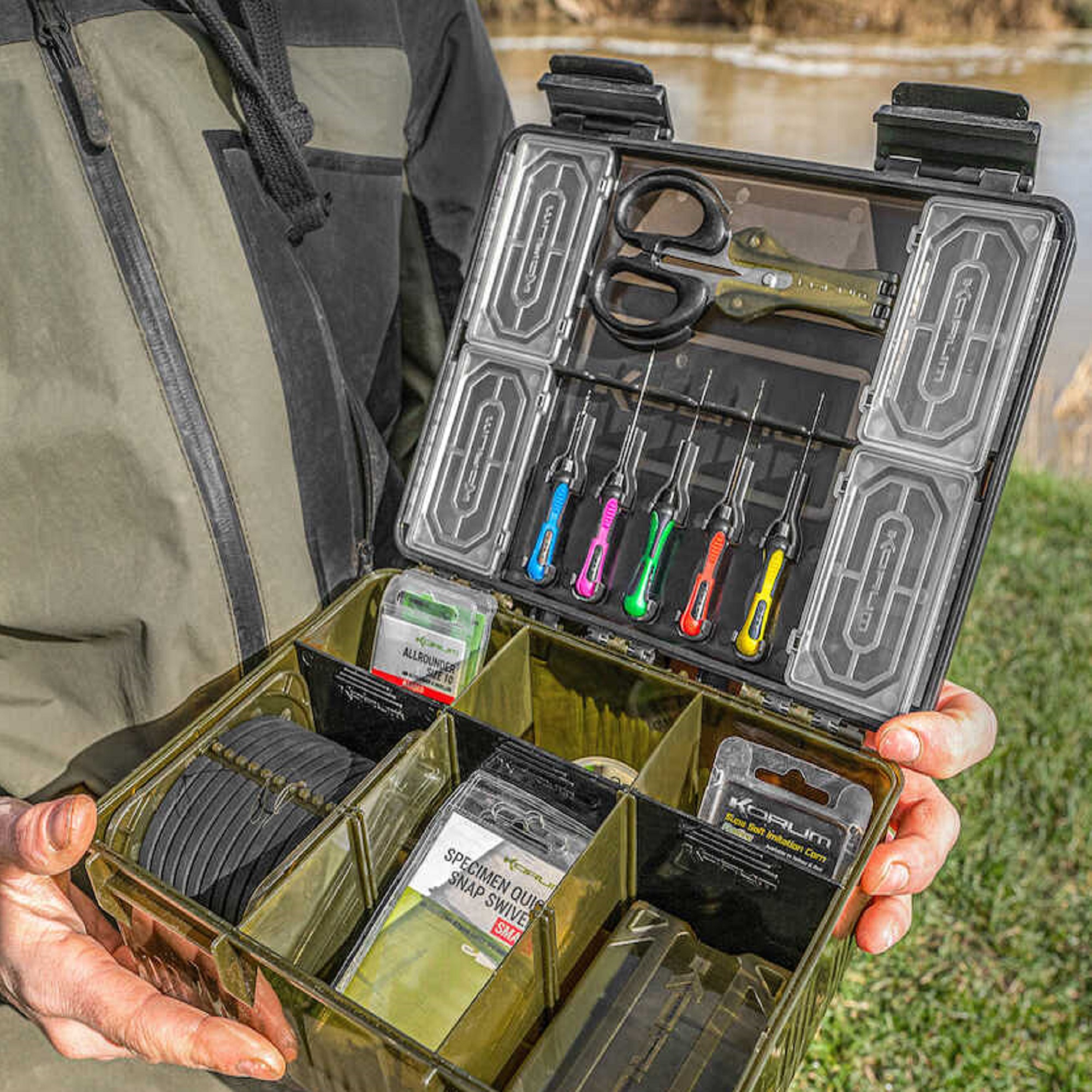 Box porta accessori Tackle Blox Fully Loaded (completo) KORUM (25x19x9cm) - immagine 3