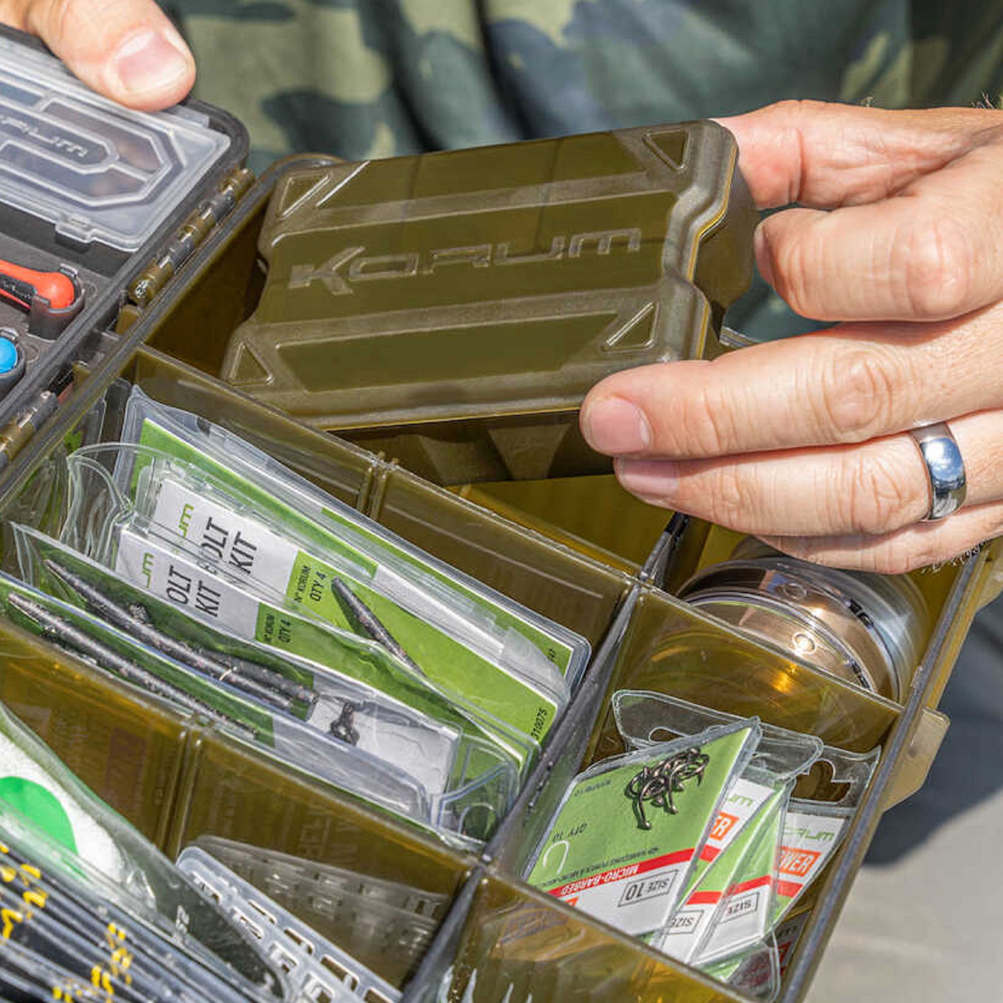 Box porta accessori Tackle Blox Fully Loaded (completo) KORUM (25x19x9cm) - immagine 5