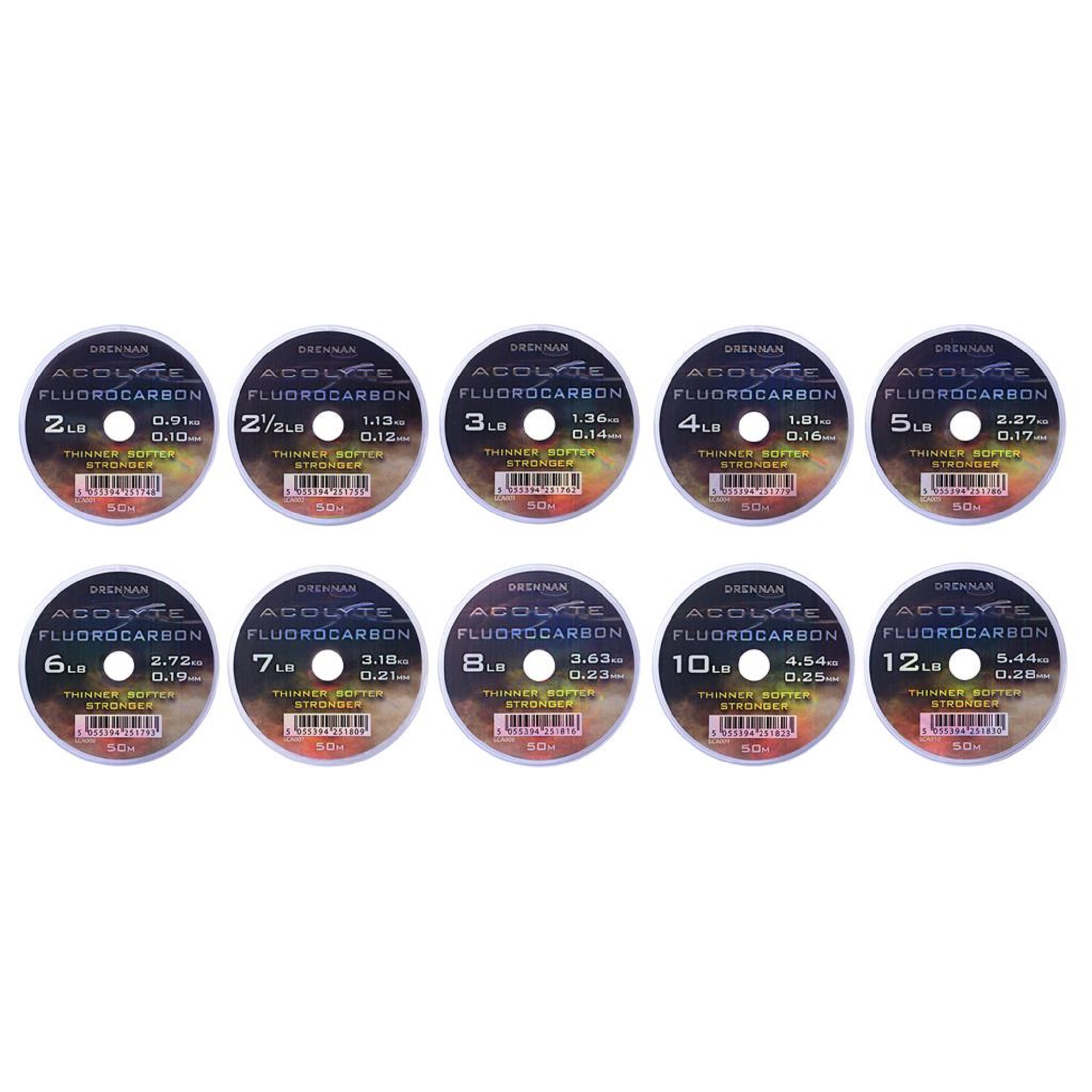 Fluorocarbon Acolyte DRENNAN 50mt - immagine 2