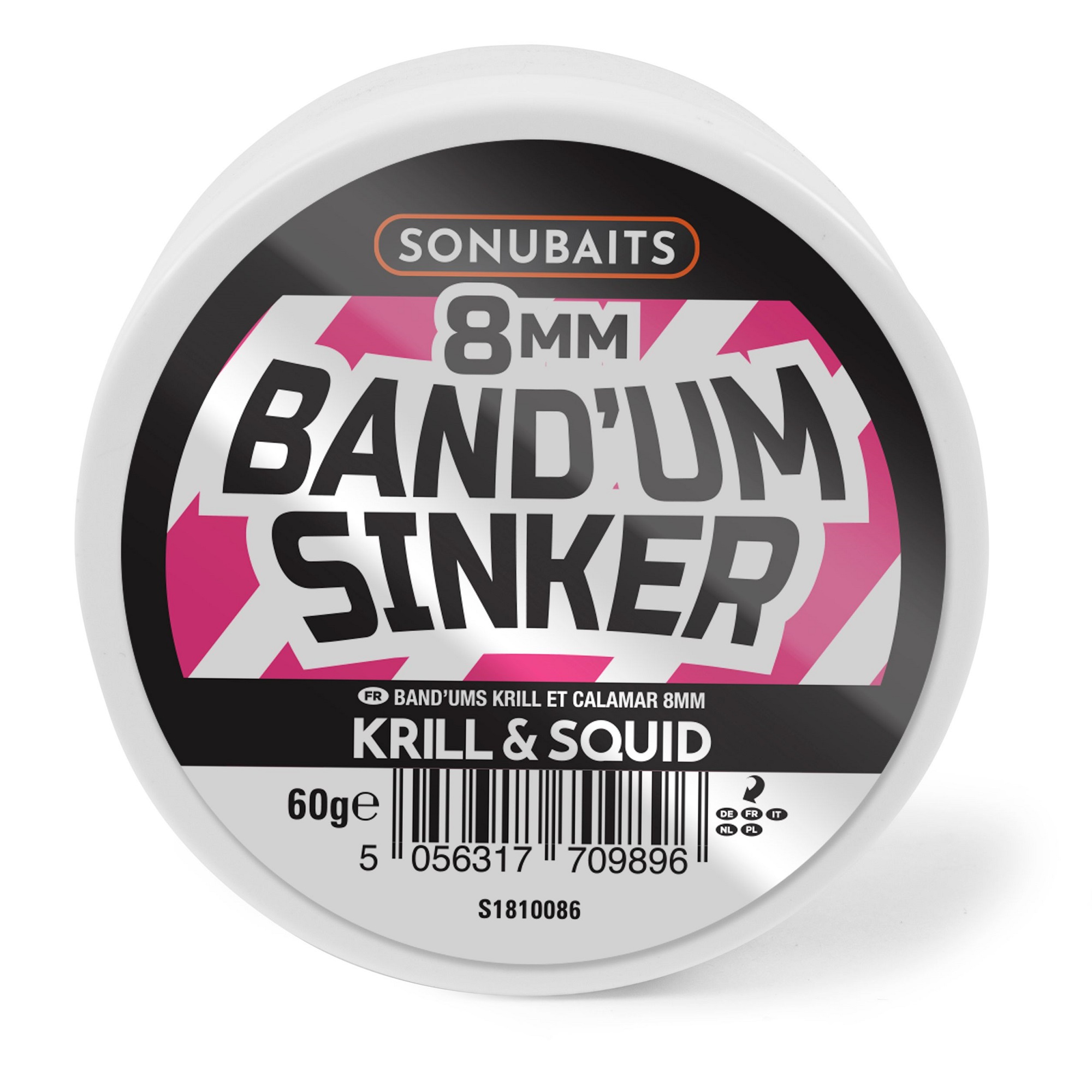 Pellet Band'um Sinkers Krill & Squid SONUBAITS (8mm)