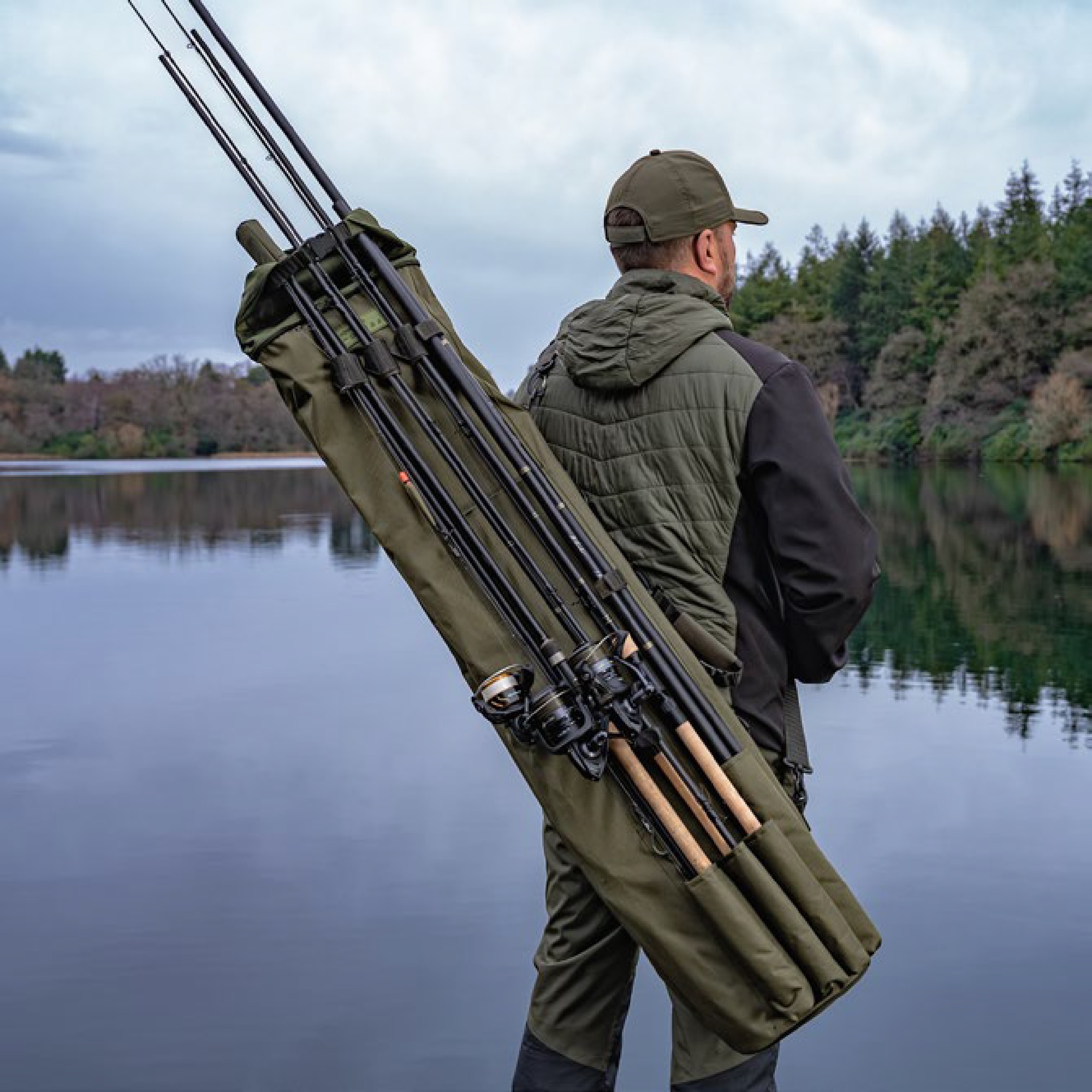 Fodero Quiver 3 Rod Progress KORUM (h 150cm) - immagine 3