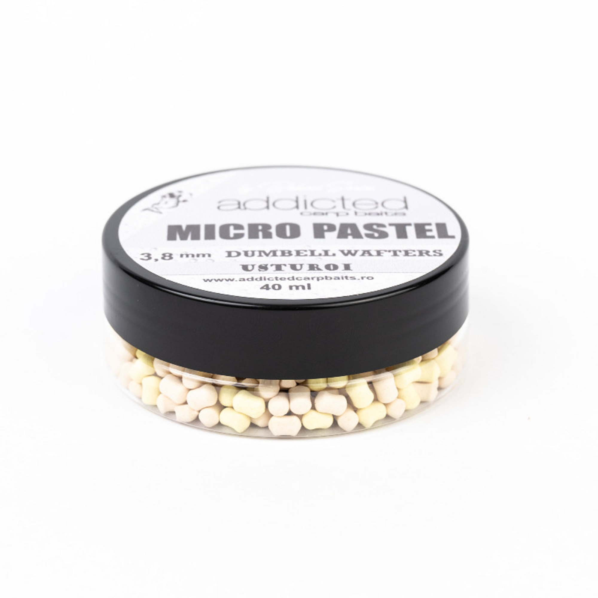 Micro Bandum Wafters Pastel ADDICTED CARP BAITS - Usturoi (Aglio) - 3,8mm - immagine 2