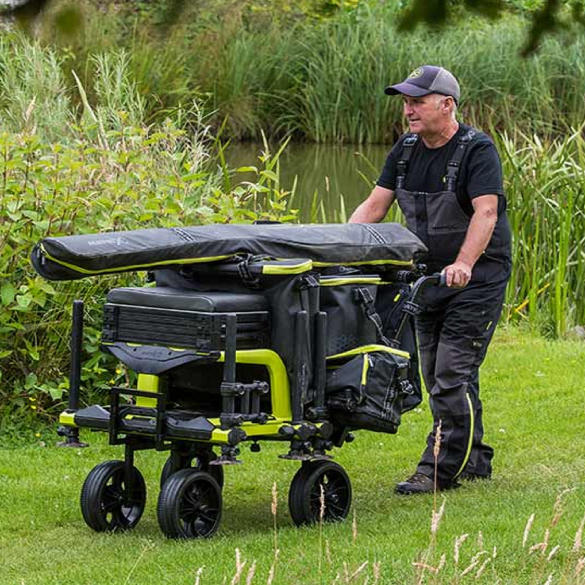 Carello trasporto COMPACT 4 ruote MATRIX - immagine 4