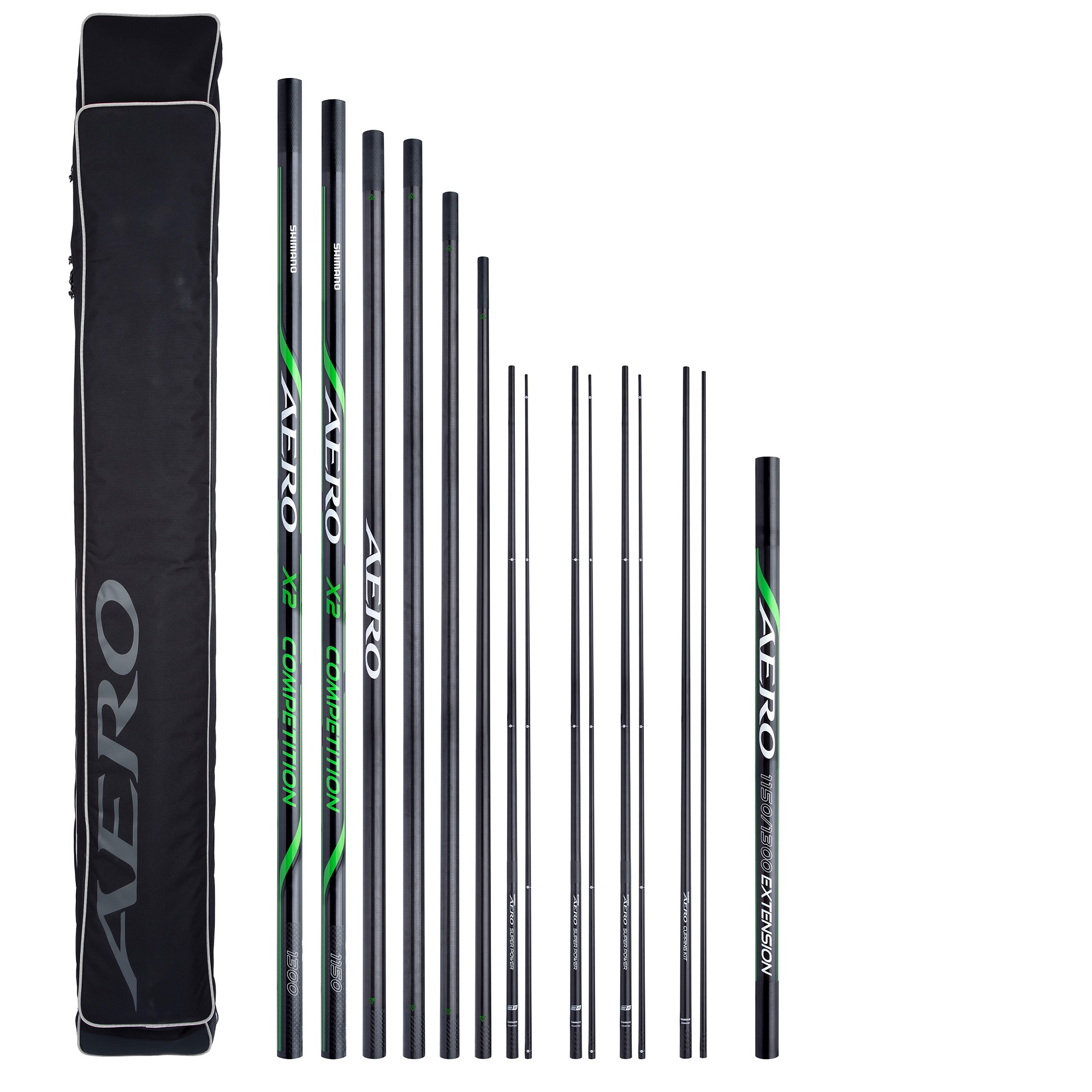 Pack Roubaisienne Aero X2 Competition SHIMANO (13,00 mt)