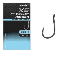 Ami MATRIX  X5-F1 Pellet Rigger Barbless Eyed (occhiello)