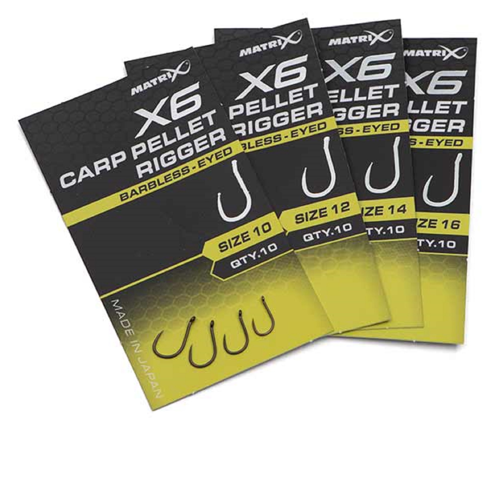Ami MATRIX X6-Carp Pellet Rigger Barbless Eyed (occhiello) - immagine 2