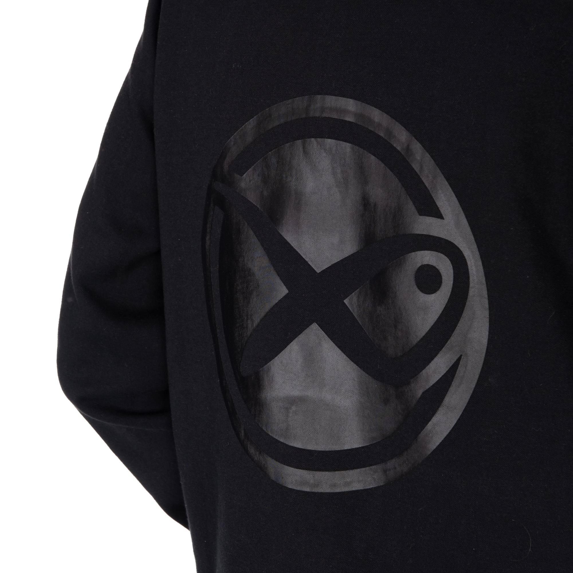 Felpa con Cappuccio Full Zip Black Stealth Hoody MATRIX - immagine 3