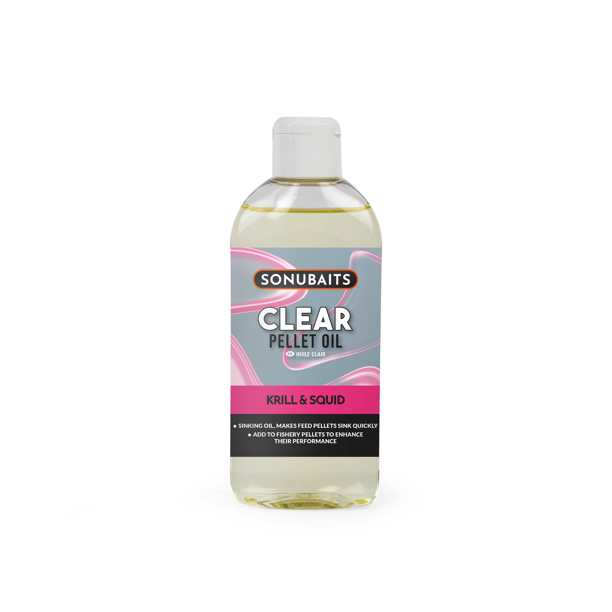 Clear PELLET Oil Krill & Squid SONUBAITS