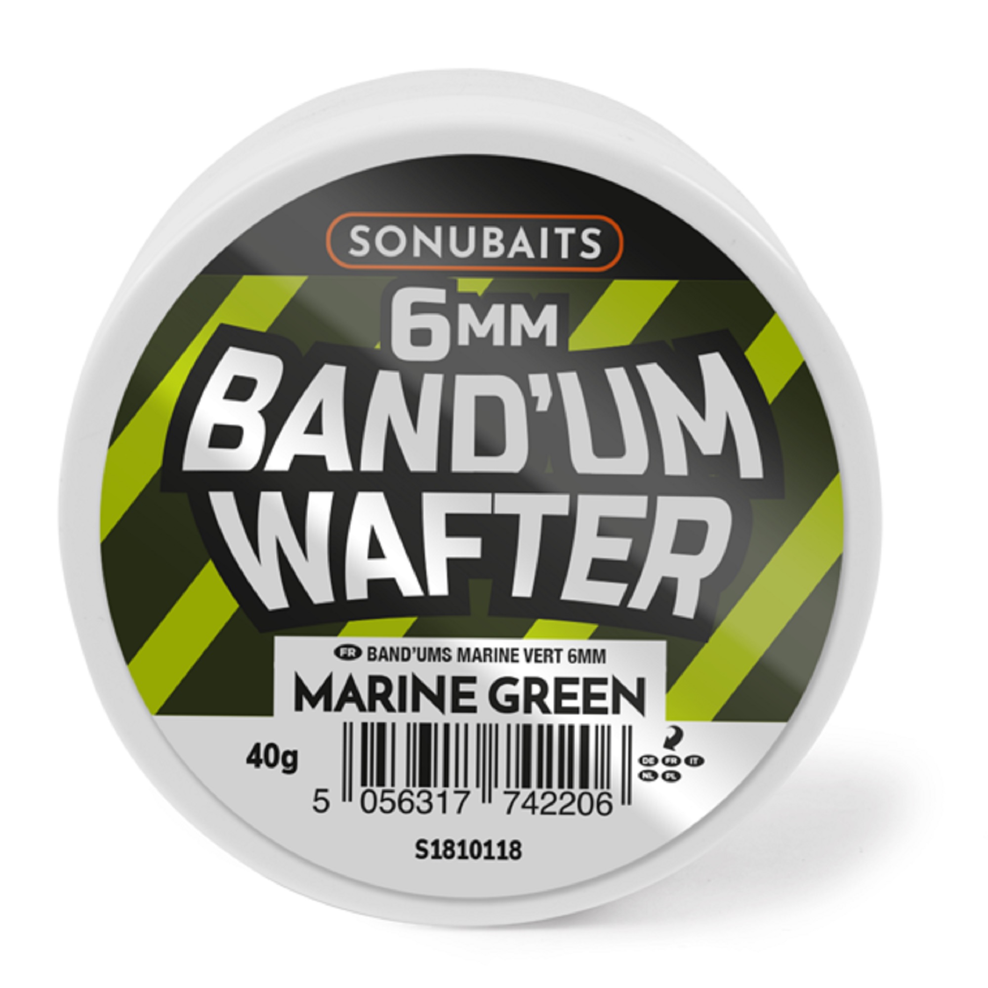 Pellet Band’um Wafter Marine Green SONUBAITS (6mm)