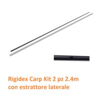 Kit in DUE pz Carp (con estrattore laterale) Rigidex 2.4m DRENNAN