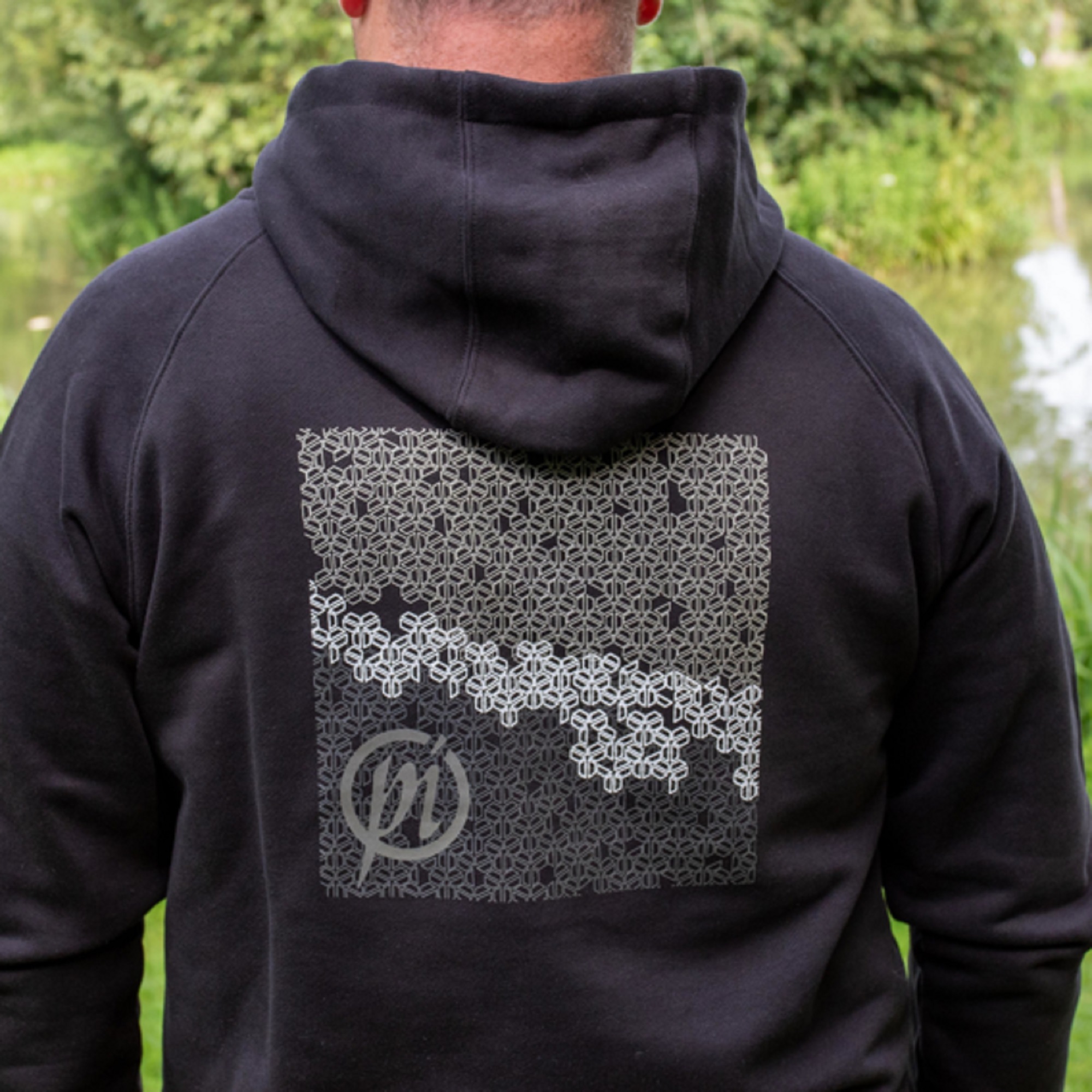 Felpa Black French Terry Hoodie PRESTON - immagine 3