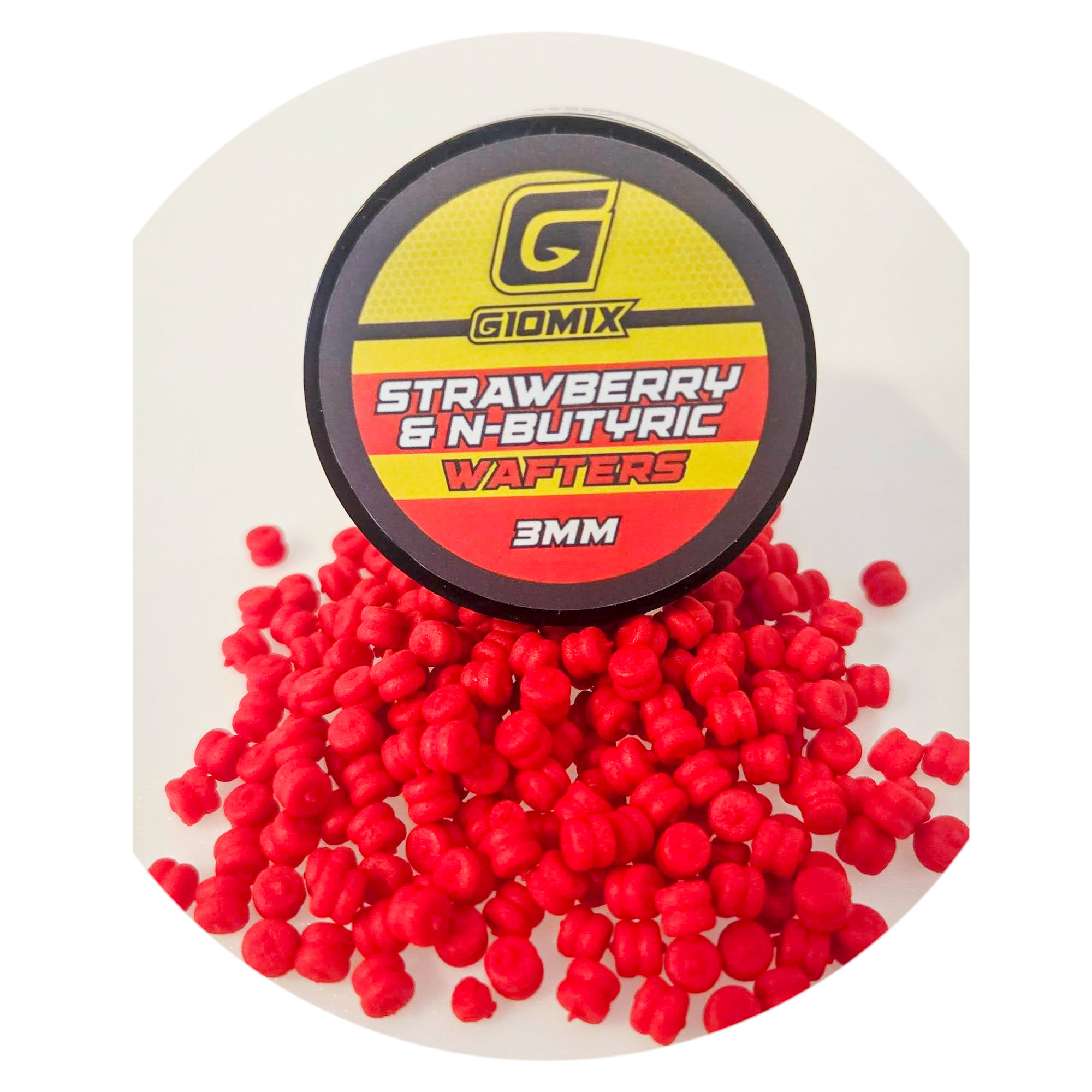 Micro Wafters Bandum 3mm GIOMIX - Strawberry & N-Butyric