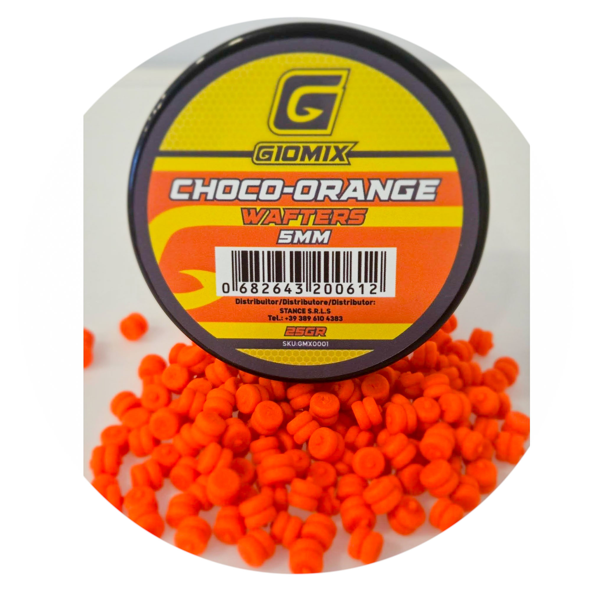 Wafters Bandum 5mm GIOMIX - Choco Orange
