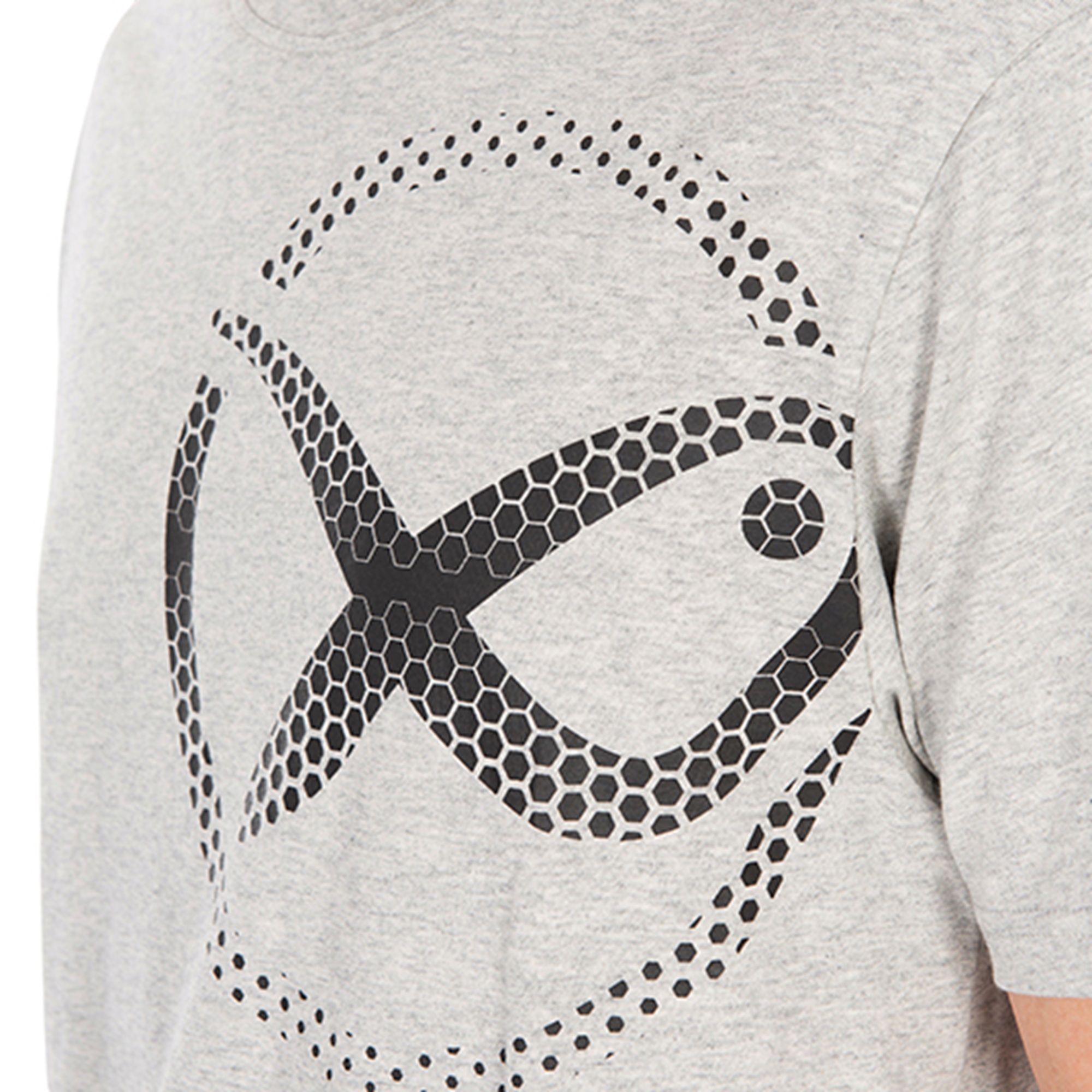 T-Shirt Grey Mesh logo MATRIX - immagine 2