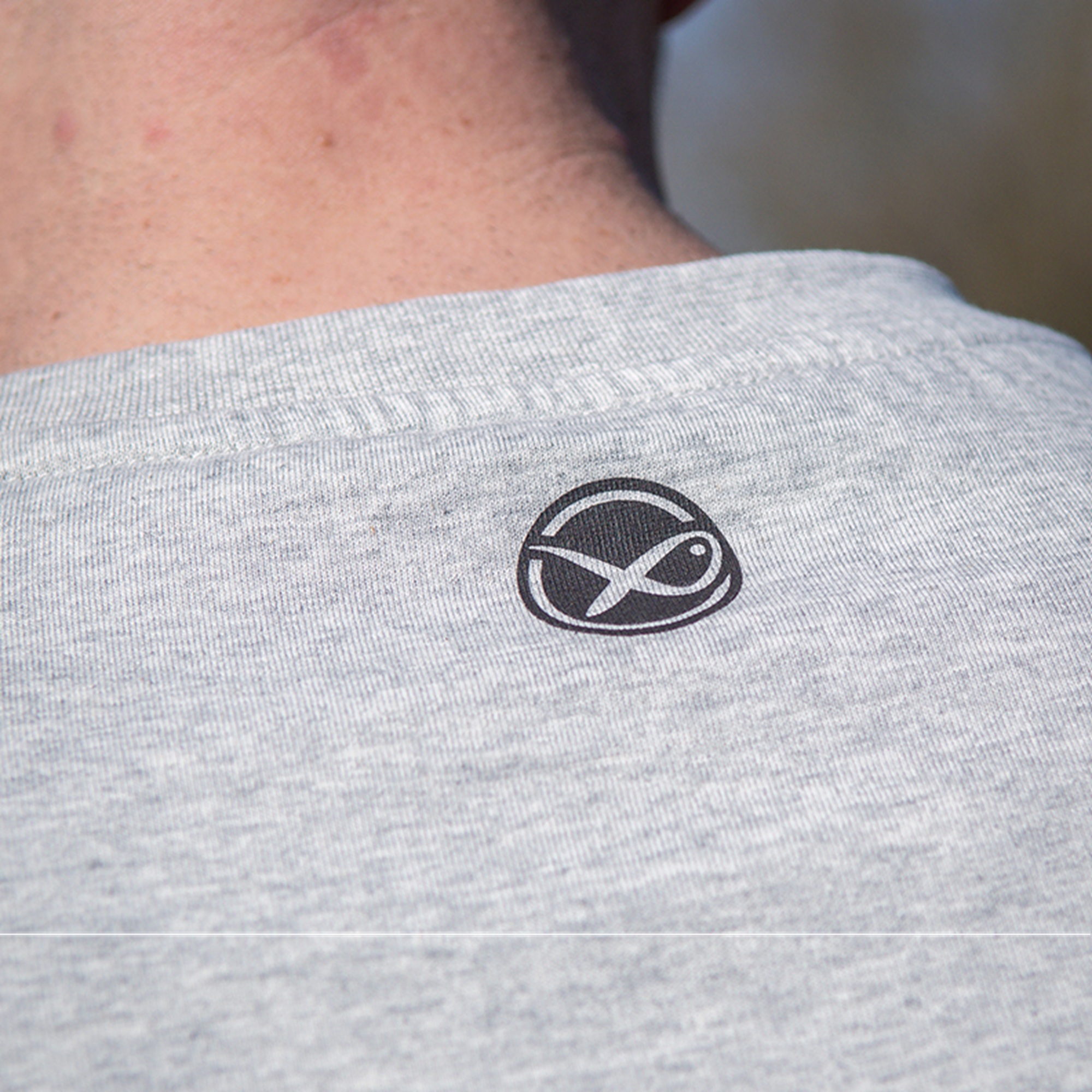 T-Shirt Grey Mesh logo MATRIX - immagine 3