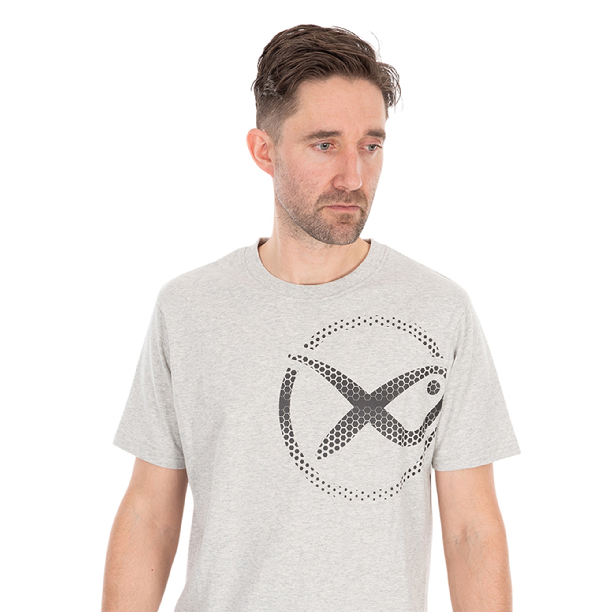 T-Shirt Grey Mesh logo MATRIX