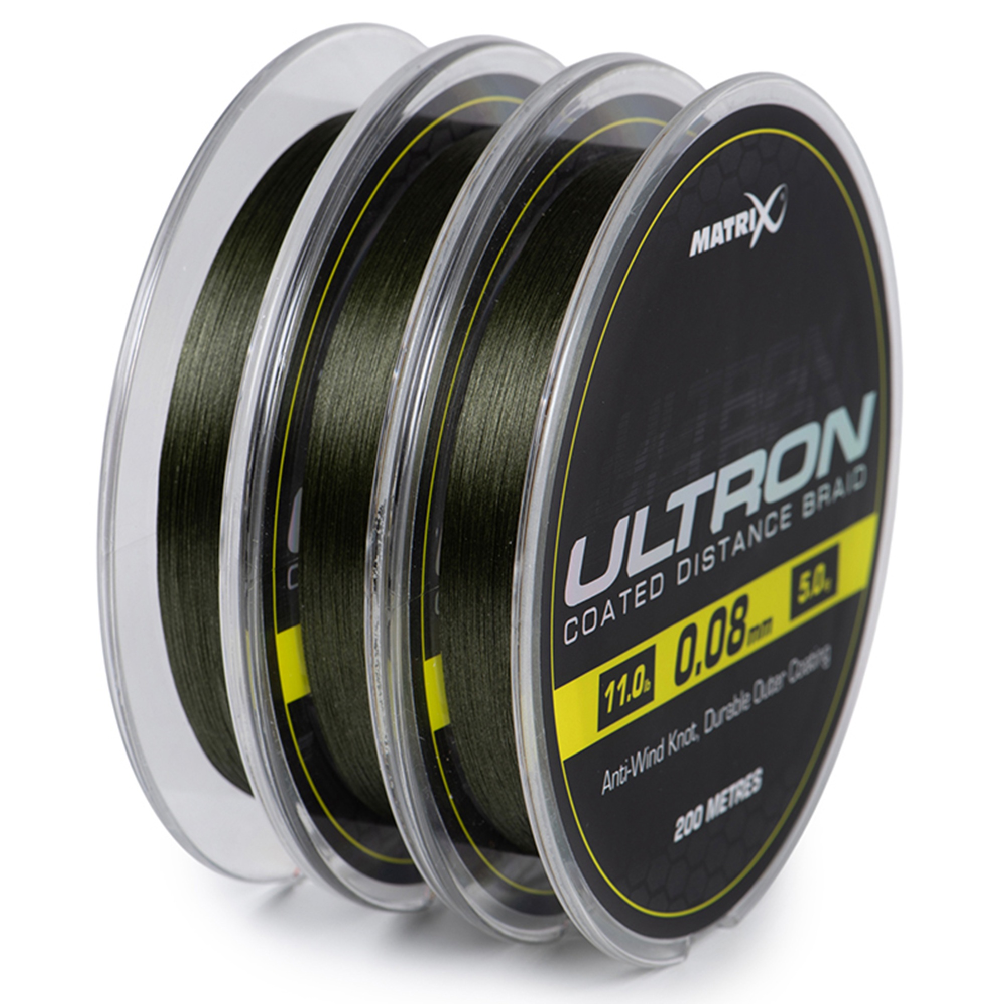 Trecciato per mulinello Ultron Coated Braid MATRIX (200mt) - immagine 5