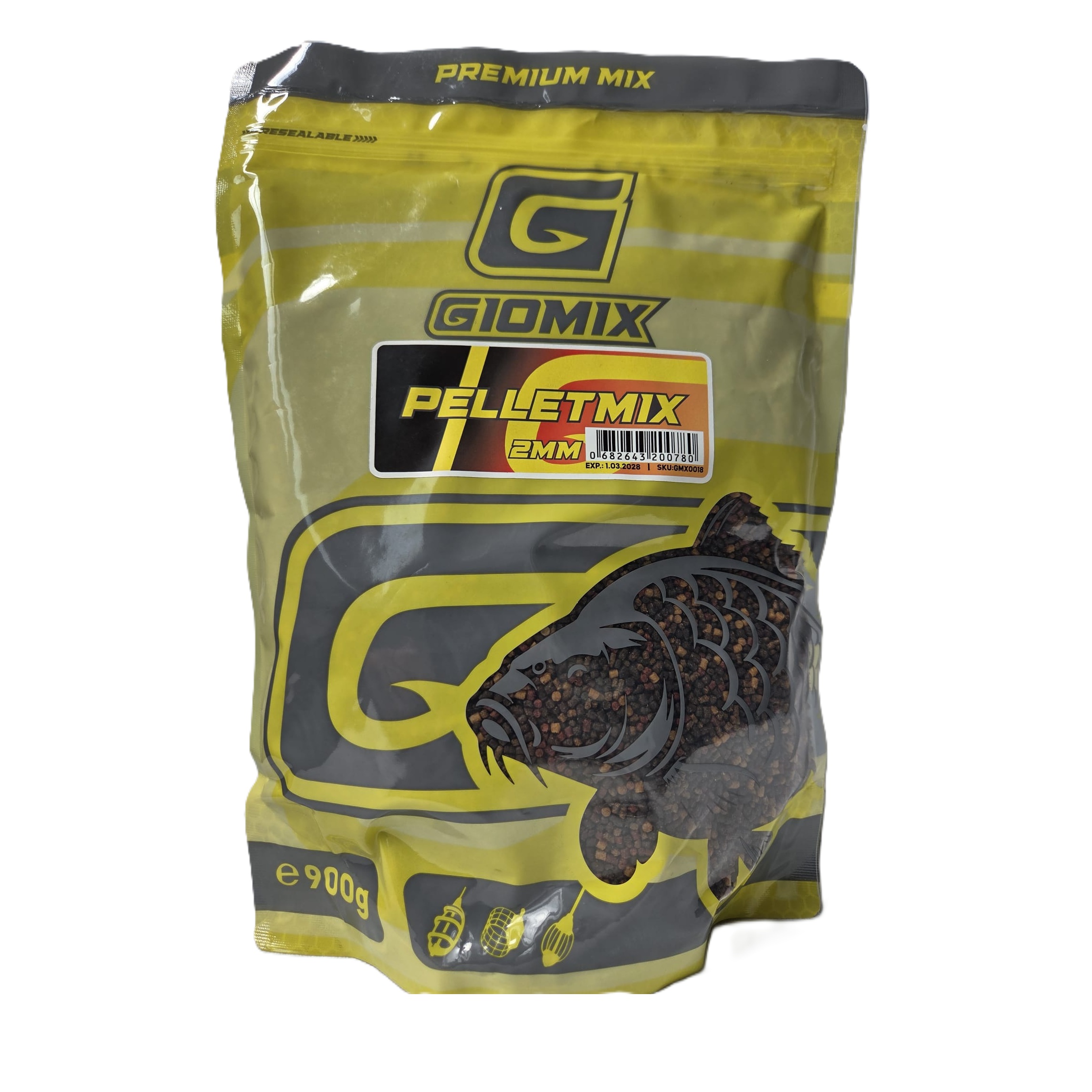 Pellets Pelletmix 2mm GIOMIX (900 gr) - immagine 2